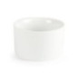 Ramequins contemporains blancs 80mm Olympia (Lot de 12)