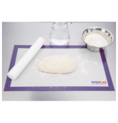 Tapis de cuisson antiadhésif Hygiplas allergènes 520 x 315mm