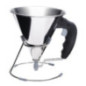 Mini-entonnoir à piston automatique De Buyer 800ml