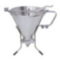 Entonnoir inox à piston automatique De Buyer 1,5L