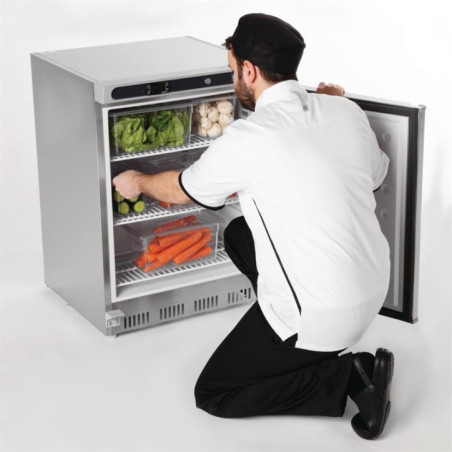 Dessous de comptoir positif inox Polar Série C 150L