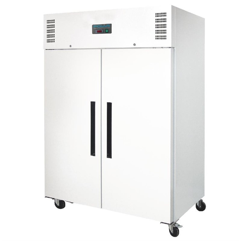 Armoire réfrigérée négative GN double porte Polar blanche Série G 1200L