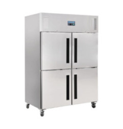 Armoire réfrigérée positive double 2 portillons GN 2/1 Polar Série G