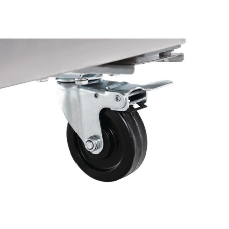 Armoire réfrigérée positive double 2 portillons GN 2/1 Polar Série G
