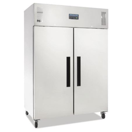 Armoire réfrigérée positive GN double porte Polar Série G 1200L