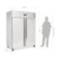 Armoire réfrigérée positive GN 2 portes 1300L Polar Série U