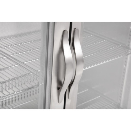 Arrière-bar trois portes pivotantes Polar Série G inox 330L