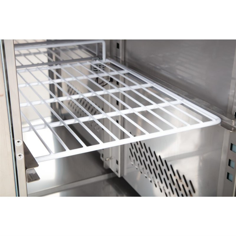 Soubassement réfrigéré positif GN 1/1 Polar Série U 3 portes