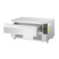 Soubassement double réfrigération 1 tiroir Polar Série U 3x GN 1/1