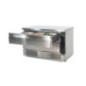 Soubassement double réfrigération 2 tiroirs Polar Série U 6x GN 1/1