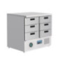 Table réfrigérée positive 6 tiroirs Polar série G 240L