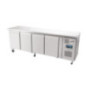 Table réfrigérée positive 4 portes 449L Polar Série U