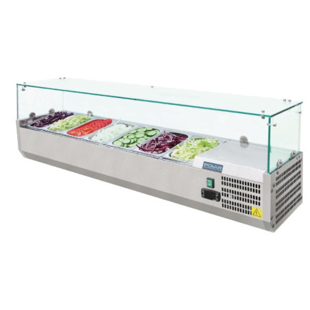 Saladette réfrigérée Polar Série G 7x GN1/4