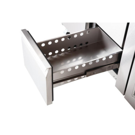 Table réfrigérée 1 porte 2 tiroirs 228L Polar Série U