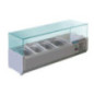 Saladette réfrigérée 3x GN 1/3 et 1x GN 1/2 Polar Série G