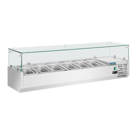 Saladette réfrigérée 5x GN 1/3 et 1x GN 1/2 Polar Série G