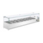 Saladette réfrigérée 8 bacs GN 1/3 Polar Série G