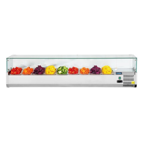 Saladette réfrigérée 9 bacs GN 1/3 Polar Série G