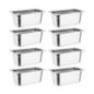 Lot de 8 bacs GN1/3 Vogue