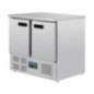 Table réfrigérée positive compacte 2 portes 240L Polar Série G