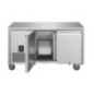 Table réfrigérée positive 2 portes Polar Serie U Premium 267L