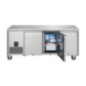 Table réfrigérée négative 3 portes Polar Serie U Premium 420L