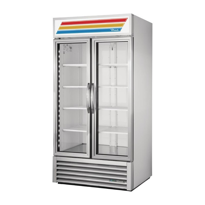 Vitrine positive libre service 2 portes True 991L GDM-35HC-TSL01 