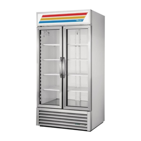 Vitrine positive libre service 2 portes True 991L GDM-35HC-TSL01 