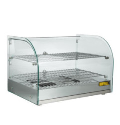 Vitrine chauffante de comptoir Buffalo 554mm