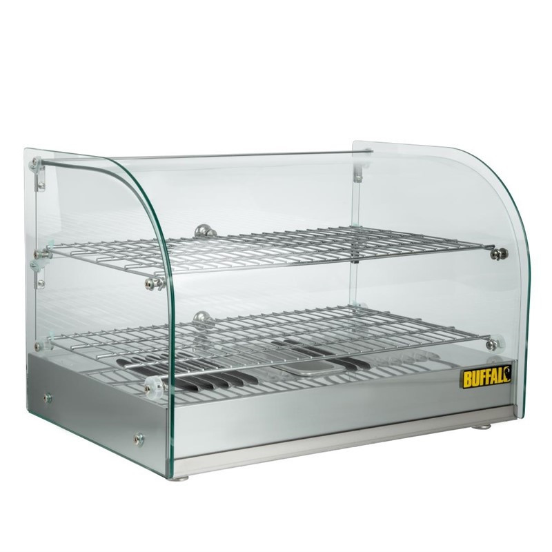 Vitrine chauffante de comptoir Buffalo 554mm