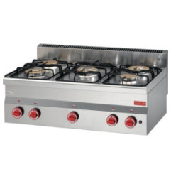 Fourneau gaz à poser 5 feux Gastro M 600 60/90PCG