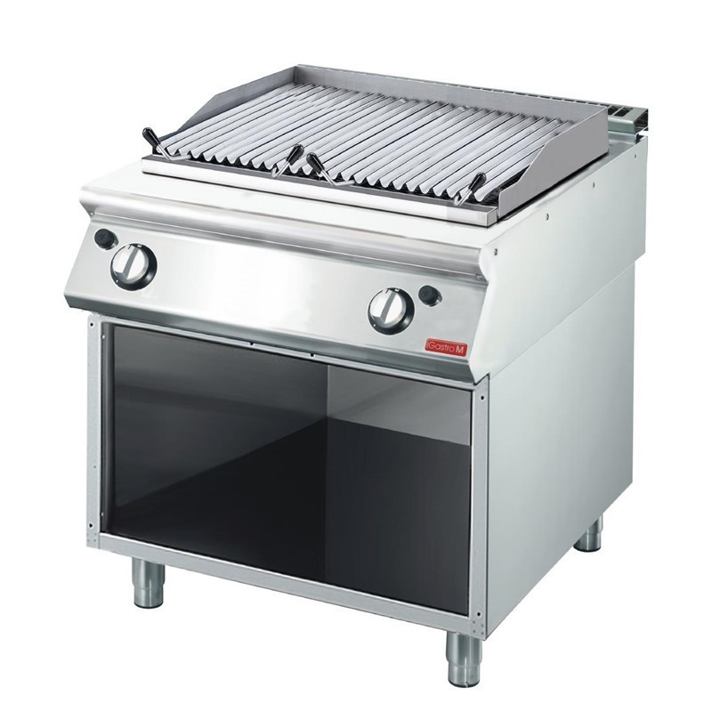 Grillade pierre de lave gaz Gastro M 70/80 GRL