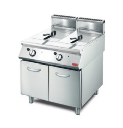 Friteuse gaz sur pied Gastro M 70/80FRGS13 2x 13L