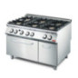 Fourneau 6 feux et four gaz Gastro M 700 GM70/120CFG