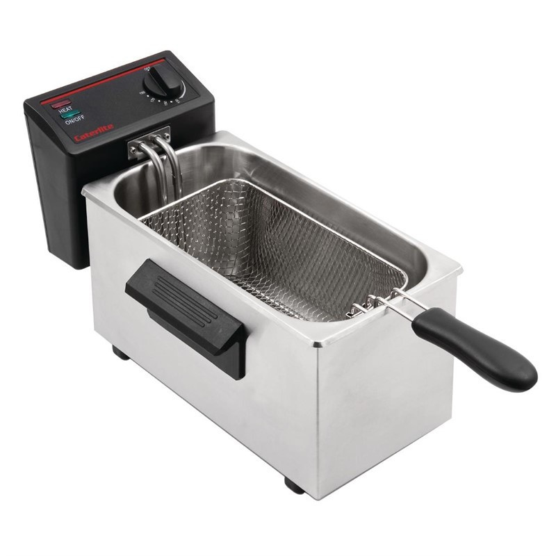 Friteuse de comptoir simple Caterlite peu intensive 3,5L