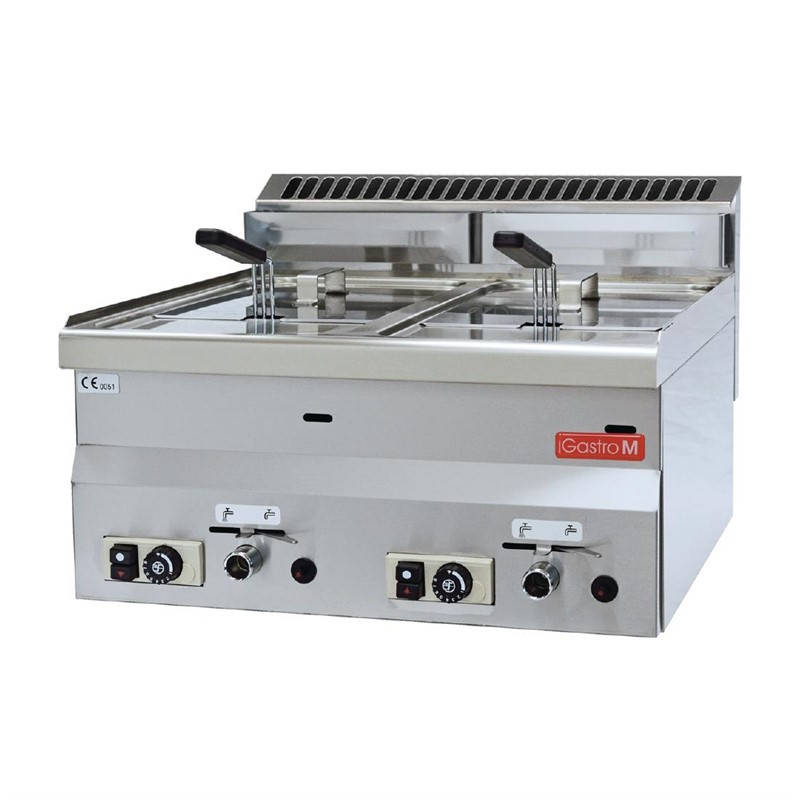 Friteuse gaz Gastro M 2x 8L Friteuse gaz Gastro M 2x 8L