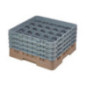 Casier à verres 25 compartiments Camrack Cambro beige hauteur max 215mm Casier à verres 25 compartiments Camrack Cambro beige hauteur max 215mm