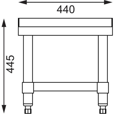 Rehausse Vogue pour batteur planétaire Buffalo GL190 et GL191