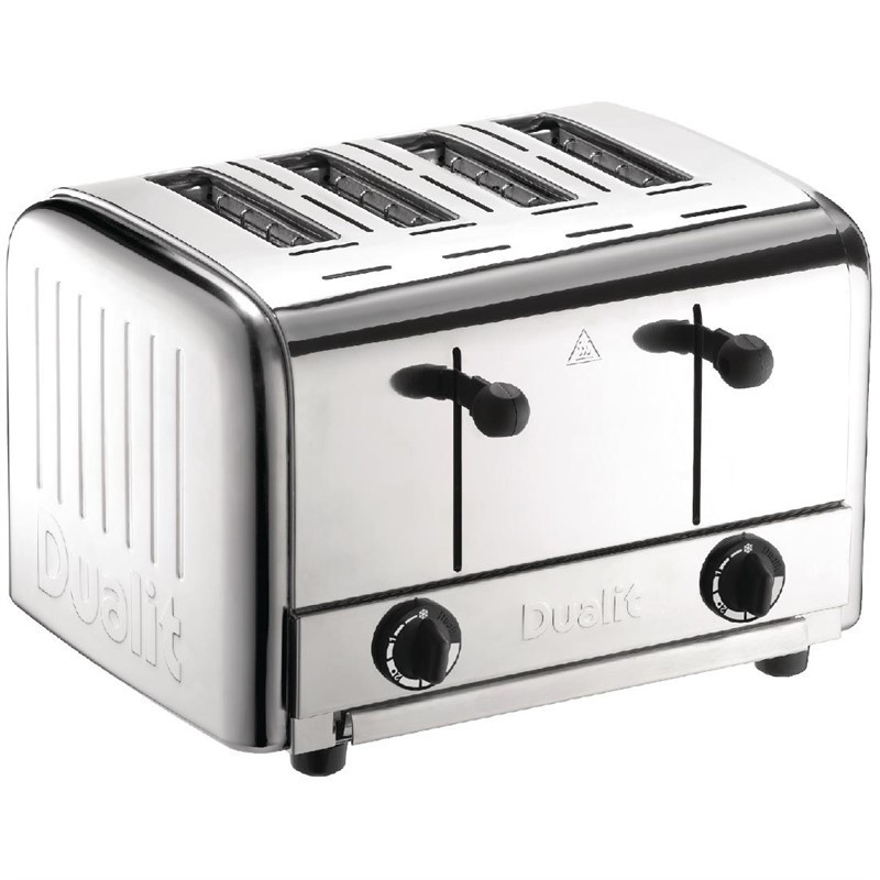Grille Pain Inox Baguette Extra Large 4 Tranches Toaster Rétro Double  Fentes Automatique 1500W Croissant 7 Niveaux Ajustable, [55] - Cdiscount  Electroménager