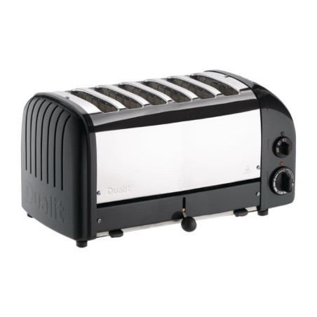 Grille-pain 6 tranches noir Vario Dualit 60145