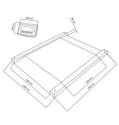 Plateforme  inox 600kg/200g