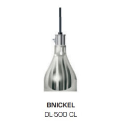 Lampe chauffante 500 avec cordon - Nickel Brillant