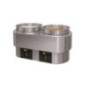 Cuiseur multifonction ronde double - 2 x 10 litres Cuiseur multifonction ronde double - 2 x 10 litres