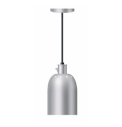 Lampe chauffante 400 avec cordon - Metal brossé