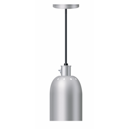 Lampe chauffante 400 avec cordon - Metal brossé