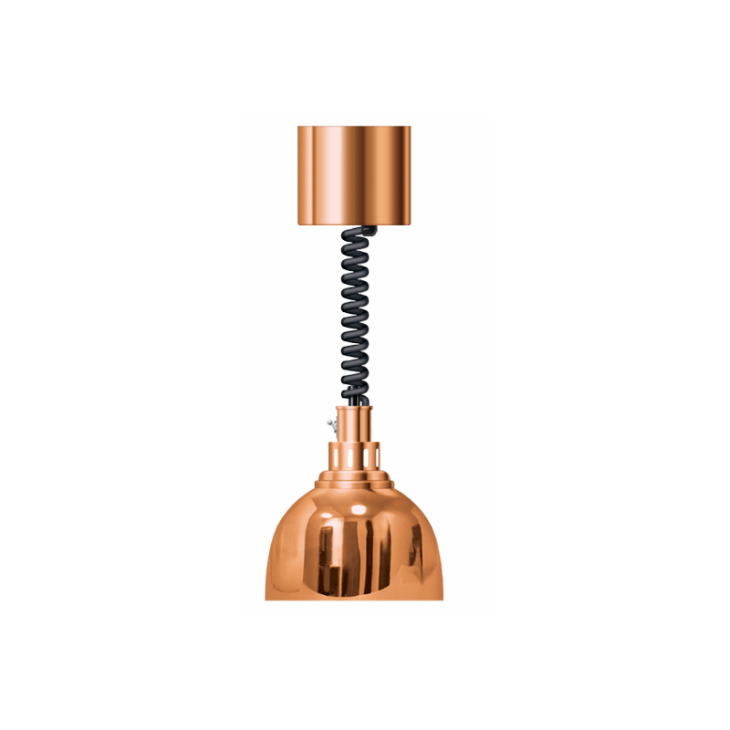 Lampe chauffante 725 cordon retractable - Cuivre brillant