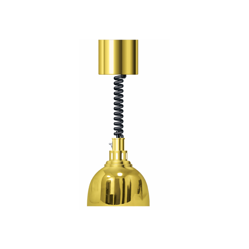 Lampe chauffante 725 cordon retractable - Laiton brillant
