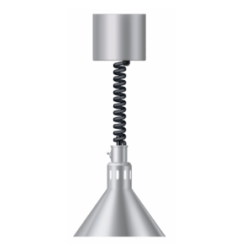 Lampe chauffante 775 cordon retractable - Gris brillant