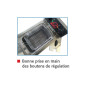 Friteuse électrique sur coffre - 400 V - Super puissante - 12 Litres - 92114C Friteuse électrique sur coffre - 400 V - Super puissante - 12 Litres - 92114C