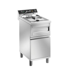 Friteuse électrique sur coffre - 400 V - Super puissante - 12 Litres - 92114C